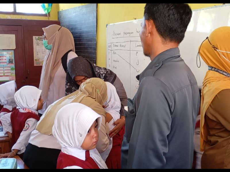 Kolaborasi dengan Puskesmas Asembagus, SDN 1 Wringinanom Laksanakan BIAS