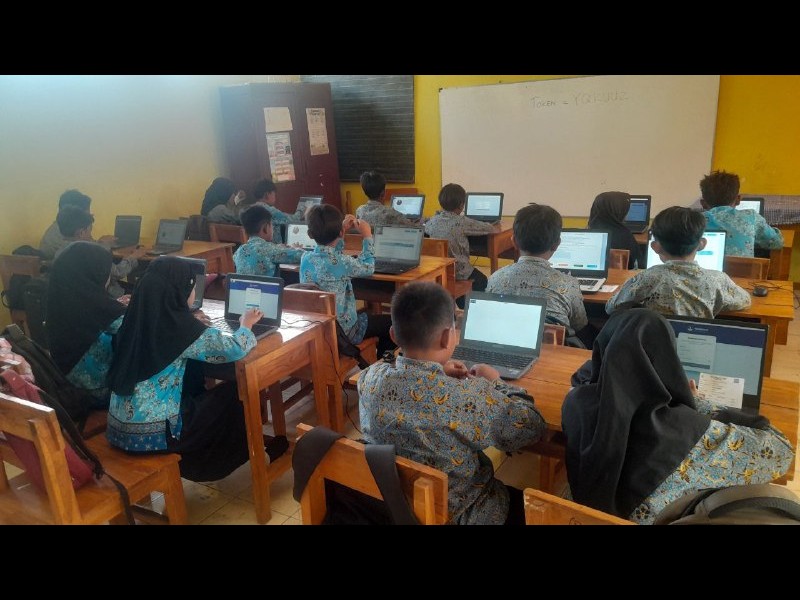 SDN 1 Wringinanom Laksanakan Gladi Bersih ANBK Tahun 2025