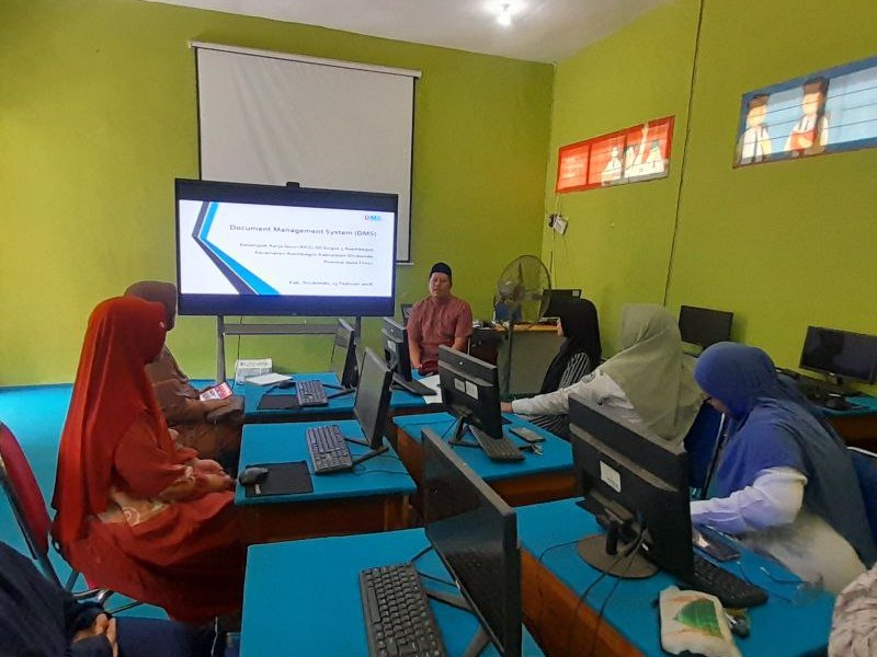 Sosialisasi Documen Management System (DMS) dan BKN Pedia