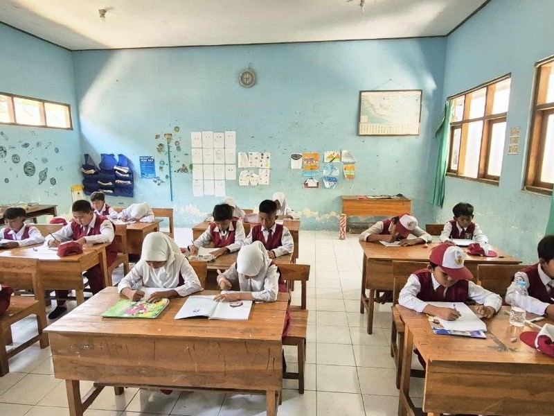 Siswa Kelas 1–5 SD Negeri 1 Wringinanom Ikuti SAS Genap Tahun Ajaran 2025/2026